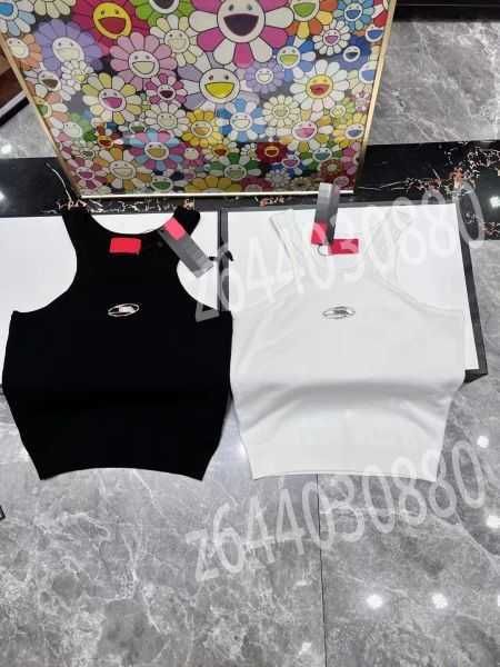 womens knitted diesel round neck vest sleeveless fashion casual short open umbilical versatile designer t-shirt women camisoles 3 iy21, White
womens knitted diesel round neck vest sleeveless fashion casual short open umbilical versatile designer t-shirt women camisoles 3 iy21, White