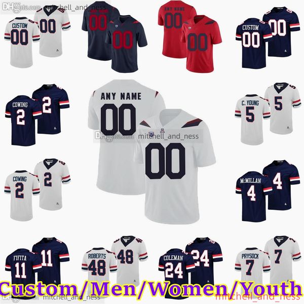 custom ncaa s-6xl arizona wildcats football jersey 3 mccloud 6 michael wiley 5 dorian singer tanner mclachlan ephesians prysock christian yo, Black
custom ncaa s-6xl arizona wildcats football jersey 3 mccloud 6 michael wiley 5 dorian singer tanner mclachlan ephesians prysock christian yo, Black