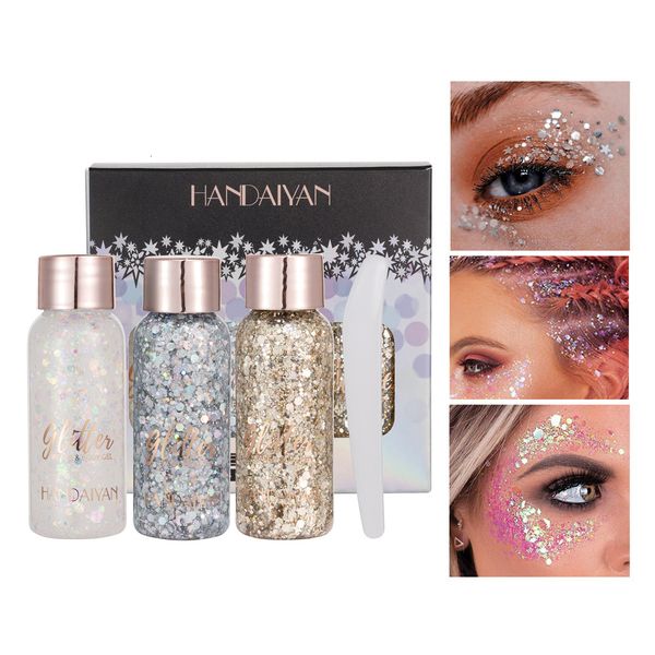 body glitter 3 colorsbox eye shadow set sequin gel lotion stage mermaid scale face nightclub makeup shimmer eyes 230801
body glitter 3 colorsbox eye shadow set sequin gel lotion stage mermaid scale face nightclub makeup shimmer eyes 230801