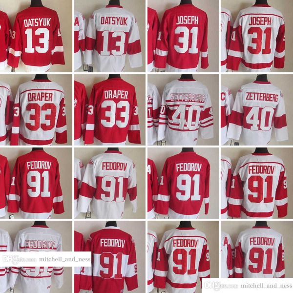 movie vintage hockey 91 sergei fedorov jerseys ccm embroidery 13 pavel datsyuk 31 curtis joseph 33 kris draper 40 henrik zetterberg jersey r, Black;red
movie vintage hockey 91 sergei fedorov jerseys ccm embroidery 13 pavel datsyuk 31 curtis joseph 33 kris draper 40 henrik zetterberg jersey r, Black;red