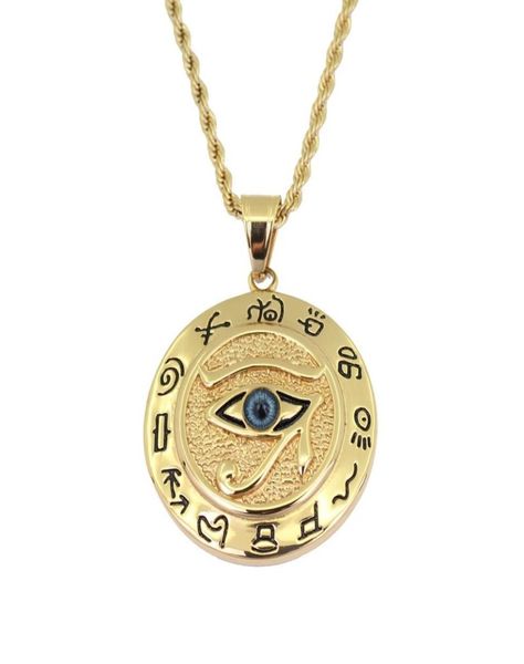 hip hop the eye of horus pendant necklaces for men ancient egypt wedjat eye luxury necklace stainless steel cuban chains dog tag j1243540, Silver
hip hop the eye of horus pendant necklaces for men ancient egypt wedjat eye luxury necklace stainless steel cuban chains dog tag j1243540, Silver