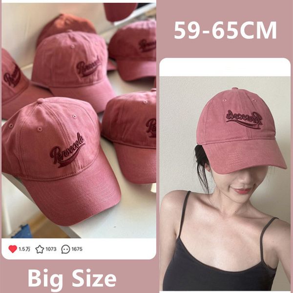 ball caps large size baseball womans cotton sun hat embroidered letter leisure cap kpop hats for women 5965cm 230801, Blue;gray
ball caps large size baseball womans cotton sun hat embroidered letter leisure cap kpop hats for women 5965cm 230801, Blue;gray