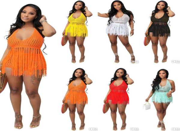 womens tracksuits summer designer clothing mesh perspective knitting tassel crop shorts suit 2 piece sets ladies beach we5651387, Gray
womens tracksuits summer designer clothing mesh perspective knitting tassel crop shorts suit 2 piece sets ladies beach we5651387, Gray