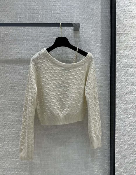 2023 new autumn winter milan runway sweaters o neck long sleeve high end jacquard pullover women's designer 0802-5, White;black
2023 new autumn winter milan runway sweaters o neck long sleeve high end jacquard pullover women's designer 0802-5, White;black