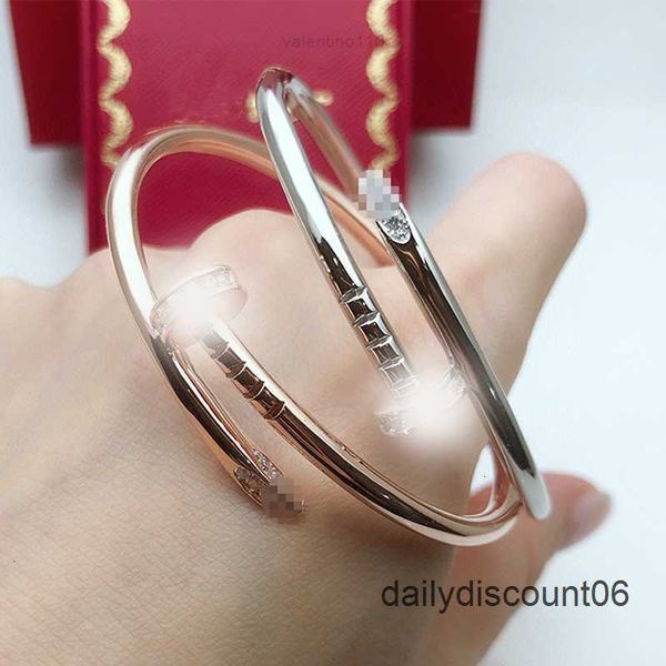 nail bracelet women lovers cuff stainless steel luxury designer couple open nails bangle charm fashion jewelry gifts for woman, Black
nail bracelet women lovers cuff stainless steel luxury designer couple open nails bangle charm fashion jewelry gifts for woman, Black