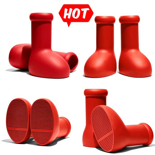 2023 mschf men women rain boots designers big red boot thick bottom non-slip booties rubber platform bootie fashion astro boy size 35-46, Black
2023 mschf men women rain boots designers big red boot thick bottom non-slip booties rubber platform bootie fashion astro boy size 35-46, Black