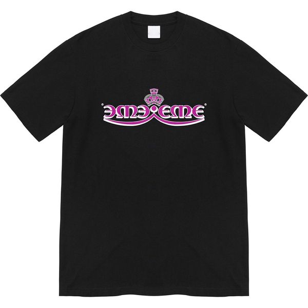 23fw new woman men's t-shirts high end limited classic simple hip hop crown letter printing tee summer beach breathable fashion street, White;black
23fw new woman men's t-shirts high end limited classic simple hip hop crown letter printing tee summer beach breathable fashion street, White;black