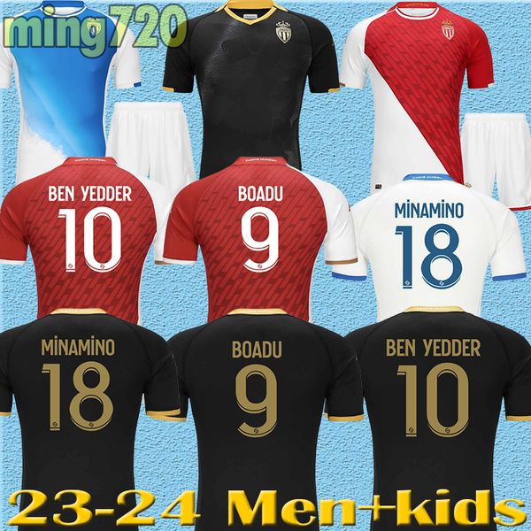 2023 2024 as monaco ben yedder soccer jerseys minamino boadu golovin 23 24 maillot de foot volland embolo flocage jorge men kids disasi fofa, Black;yellow
2023 2024 as monaco ben yedder soccer jerseys minamino boadu golovin 23 24 maillot de foot volland embolo flocage jorge men kids disasi fofa, Black;yellow