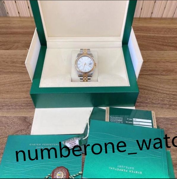 waterproof montre de luxe mens watches 116233 41mm classic sapphire automatic mechanical white dial jubilee steel bracelet with box paper, Slivery;brown
waterproof montre de luxe mens watches 116233 41mm classic sapphire automatic mechanical white dial jubilee steel bracelet with box paper, Slivery;brown