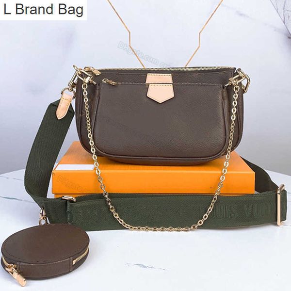 l bag 5a shoulder bag women 3pcs crossbody chain handbag genuine leather canvas handbag multi pocket accessories fold over purse round coin, Black
l bag 5a shoulder bag women 3pcs crossbody chain handbag genuine leather canvas handbag multi pocket accessories fold over purse round coin, Black