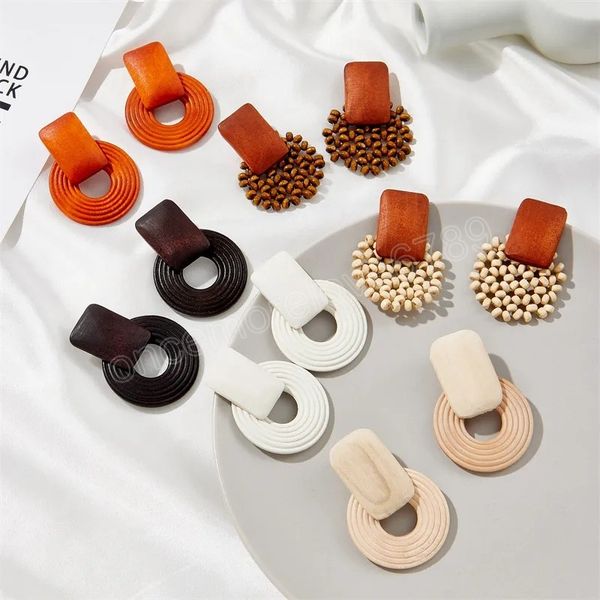 bohemian ethnic round wooden earrings for women vintage texture hollow handmade beaded stud earrings casual party jewelry, Silver
bohemian ethnic round wooden earrings for women vintage texture hollow handmade beaded stud earrings casual party jewelry, Silver