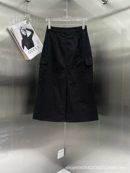 skirts designer spring/summer new workwear style large pocket half skirt with split back design for versatile fit, slim long legs s8c5, Black
skirts designer spring/summer new workwear style large pocket half skirt with split back design for versatile fit, slim long legs s8c5, Black