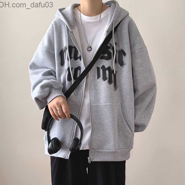 men's hoodies sweatshirts y2k letter printed hoodie harajuku men's zipper long sleeve street sweatshirt coat super dalian hat jack, Black
men's hoodies sweatshirts y2k letter printed hoodie harajuku men's zipper long sleeve street sweatshirt coat super dalian hat jack, Black