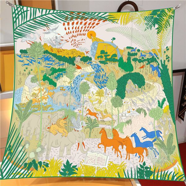 silk scarf women jungle animal park printing square scarves head echarpes silk foulards femme wraps beach shawls bandana lady hijabs 90cm x, Blue;gray
silk scarf women jungle animal park printing square scarves head echarpes silk foulards femme wraps beach shawls bandana lady hijabs 90cm x, Blue;gray