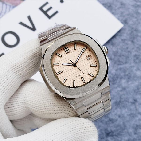 men's watches automatic mechanical wrist-watch nautilus 5711 wrist watch movement sapphire super luminous 5atm waterproof u1 wristwatch, Slivery;golden
men's watches automatic mechanical wrist-watch nautilus 5711 wrist watch movement sapphire super luminous 5atm waterproof u1 wristwatch, Slivery;golden