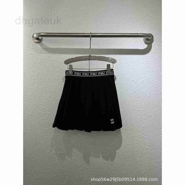 skirts designer spring/summer new niche design waistband positioning ribbon letter fashionable pleated half length short skirt cl9d, Black
skirts designer spring/summer new niche design waistband positioning ribbon letter fashionable pleated half length short skirt cl9d, Black