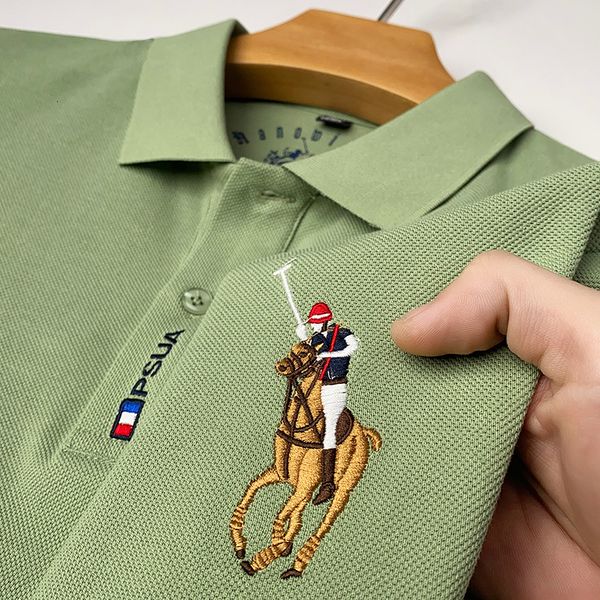 men's polos kubro 100% cotton men's pure cotton embroidered polo shirt summer business leisure sports lapel tshirt 230801, White;black
men's polos kubro 100% cotton men's pure cotton embroidered polo shirt summer business leisure sports lapel tshirt 230801, White;black