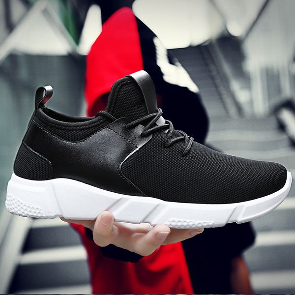 running shoes mens womens trainers breathable sneakers black white sneakers, White;red
running shoes mens womens trainers breathable sneakers black white sneakers, White;red