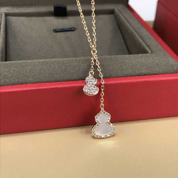 18k plated gold pendant necklace classic steel diamonds bottle gourd pendant necklaces women luck designer jewelry096l{category}, Silver
18k plated gold pendant necklace classic steel diamonds bottle gourd pendant necklaces women luck designer jewelry096l{category}, Silver