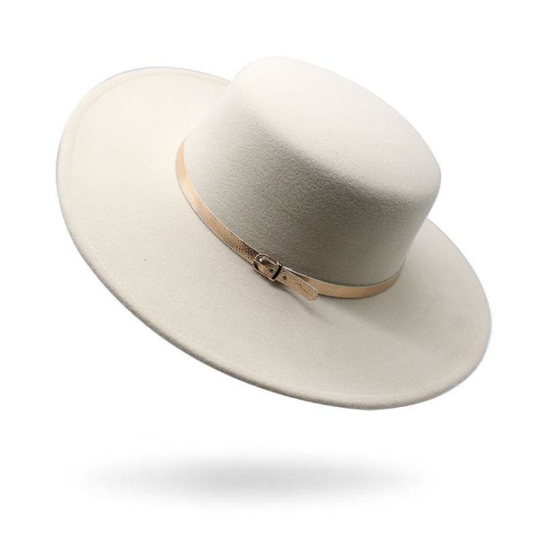 wide brim hats bucket wholesale 10 cm big brim fedora for women simple solid color fashion flat hat british style 230801, Blue;gray
wide brim hats bucket wholesale 10 cm big brim fedora for women simple solid color fashion flat hat british style 230801, Blue;gray