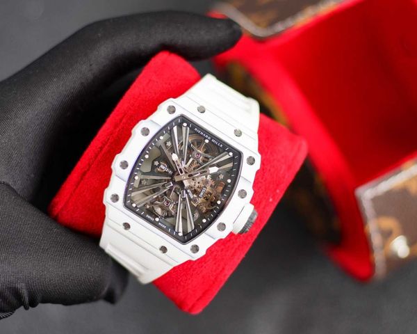 rm12-01 real tourbillon watch fantasic superb men wrist watches wiqc high-end quality mechanical uhr ntpt all carbon fiber case montre richa, Slivery;brown
rm12-01 real tourbillon watch fantasic superb men wrist watches wiqc high-end quality mechanical uhr ntpt all carbon fiber case montre richa, Slivery;brown
