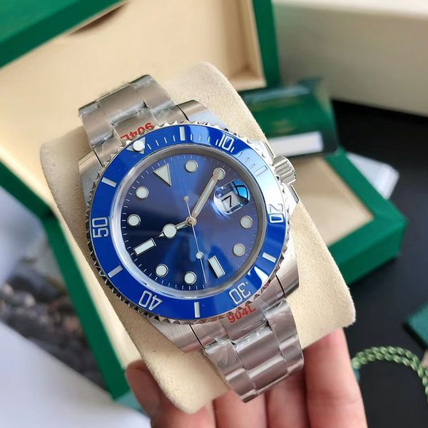 men watch automatic mechanism 40mm diving watch designer watch ceramic watch ring sports stainless steel strap sapphire mirror waterproof mo, Slivery;brown
men watch automatic mechanism 40mm diving watch designer watch ceramic watch ring sports stainless steel strap sapphire mirror waterproof mo, Slivery;brown