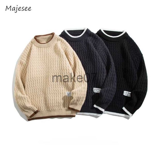 men's sweaters m3xl sweaters men college chic ulzzang fashion casual soft allmatch teens knitwear long sleeved clothing autumn j230802, White;black
men's sweaters m3xl sweaters men college chic ulzzang fashion casual soft allmatch teens knitwear long sleeved clothing autumn j230802, White;black