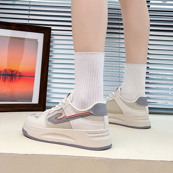 leather platform designer sneakers women casual shoes fashion woman girls beige green white outdoor womens lace-up flat sports trainers size, Black
leather platform designer sneakers women casual shoes fashion woman girls beige green white outdoor womens lace-up flat sports trainers size, Black