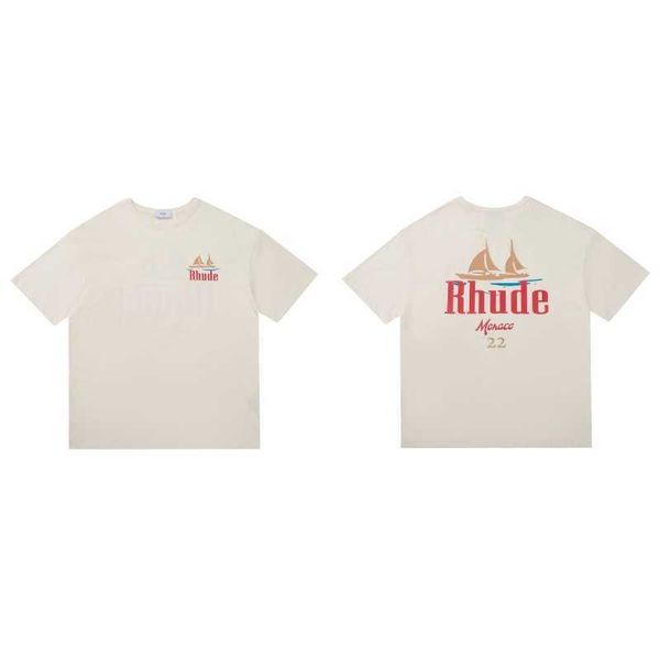 sailing print high street fashion loose oversize couple wear men's and women's brand yyzp rhude short sleeve t-shirt, White;black
sailing print high street fashion loose oversize couple wear men's and women's brand yyzp rhude short sleeve t-shirt, White;black