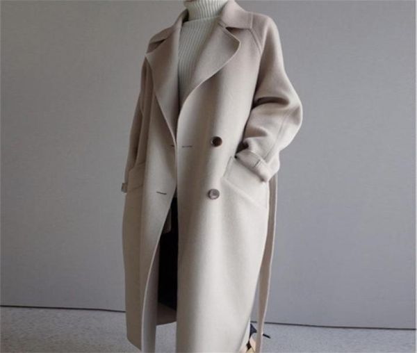 winter beige elegant wool blend women korean fashion black long coats vintage minimalist woolen overcoat camel oversize outwear 204074514
winter beige elegant wool blend women korean fashion black long coats vintage minimalist woolen overcoat camel oversize outwear 204074514