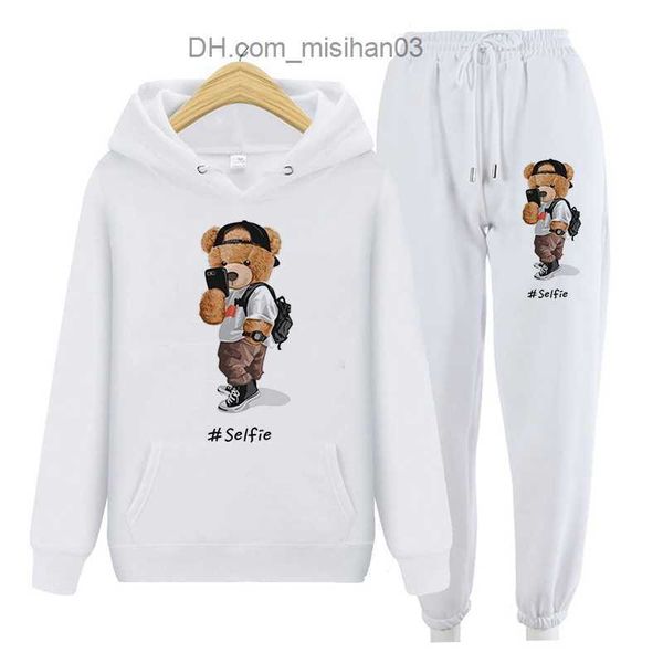 men's hoodies sweatshirts casual women's two piece set cute bear toy zipper hoodie and elastic waist pants winter warm sweatshirt, Black
men's hoodies sweatshirts casual women's two piece set cute bear toy zipper hoodie and elastic waist pants winter warm sweatshirt, Black