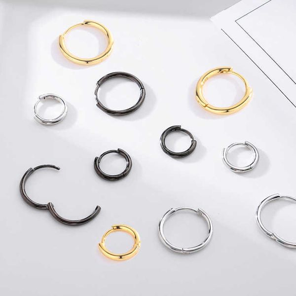 s925 sterling silver solid circle earrings men's and women's small earrings achrie black earrings 18k gold earrings, Golden
s925 sterling silver solid circle earrings men's and women's small earrings achrie black earrings 18k gold earrings, Golden