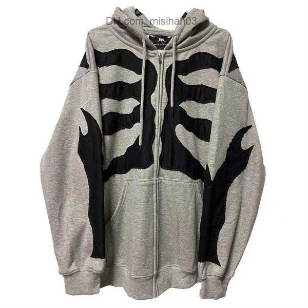 men's hoodies sweatshirts 2021 harajuku y2k gothic plus size zipper hoodie women's fashion retro ins irregular printed long sleeve, Black
men's hoodies sweatshirts 2021 harajuku y2k gothic plus size zipper hoodie women's fashion retro ins irregular printed long sleeve, Black