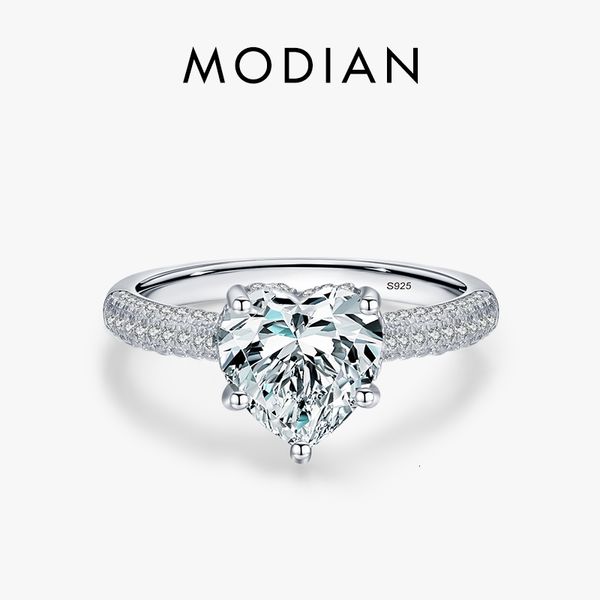 wedding rings modian 925 sterling silver exquisite sparkling hearts cut cz romantic brand finger ring for women statement jewelry 230802, Slivery;golden
wedding rings modian 925 sterling silver exquisite sparkling hearts cut cz romantic brand finger ring for women statement jewelry 230802, Slivery;golden