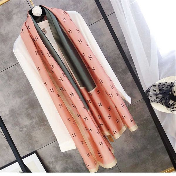new korean cotton linen female h letter messy silk autumn and winter warm printing scarf live broadcast qruf, Blue;gray
new korean cotton linen female h letter messy silk autumn and winter warm printing scarf live broadcast qruf, Blue;gray
