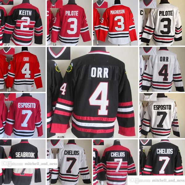 1926-1999 movie retro ccm hockey jersey embroidery 7 brentseabrook 3 pierre pilote 4 bobby orr 2 duncan keith 7 chrischelios 24 martin havla, Black;red
1926-1999 movie retro ccm hockey jersey embroidery 7 brentseabrook 3 pierre pilote 4 bobby orr 2 duncan keith 7 chrischelios 24 martin havla, Black;red