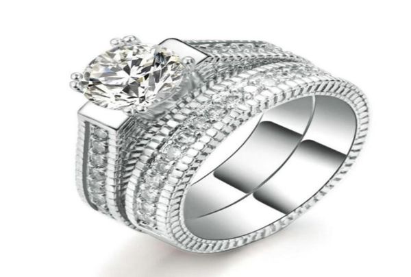silver color luxury 2 rounds fashion wedding ring set cubic zirconia jewelry for women chirstmas gift 23838278605573
silver color luxury 2 rounds fashion wedding ring set cubic zirconia jewelry for women chirstmas gift 23838278605573