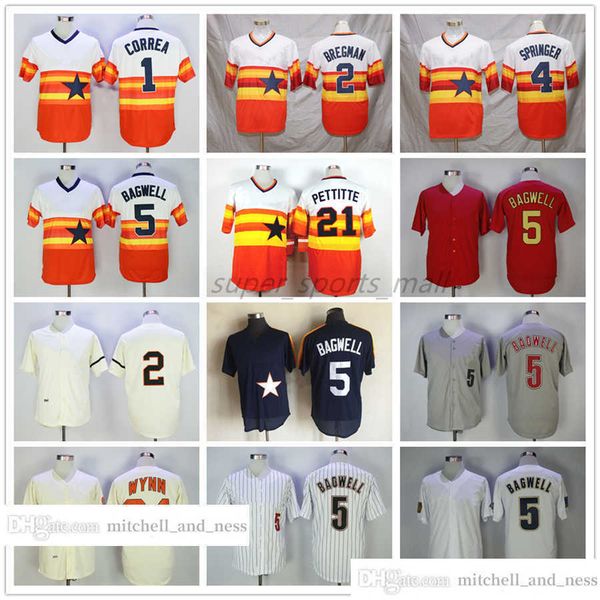 vintage movie baseball wears jersey 5 jeff bagwell 1 carlos correa 2 alex bregman 4 george springer 21 andy pettitte 24 jimmy wynn 1980 2006, Blue;black
vintage movie baseball wears jersey 5 jeff bagwell 1 carlos correa 2 alex bregman 4 george springer 21 andy pettitte 24 jimmy wynn 1980 2006, Blue;black