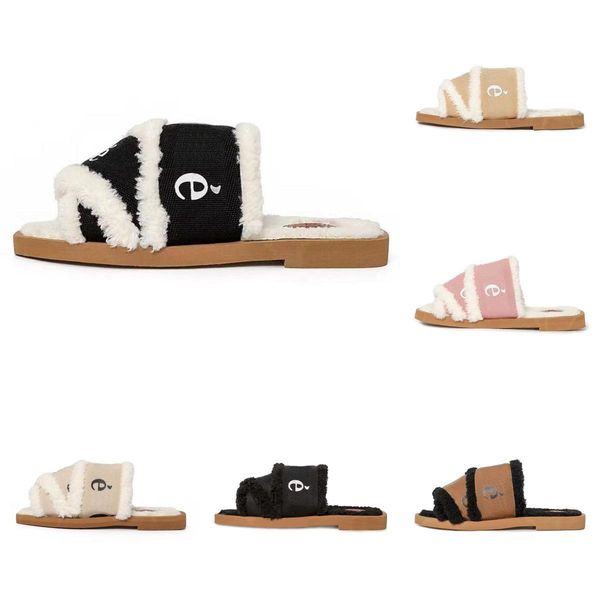 2023 luxury wool winter fur slippers designers women slides ladies fluffy furry warm letters sandals comfortable fuzzy girl flip flop slippe, Black
2023 luxury wool winter fur slippers designers women slides ladies fluffy furry warm letters sandals comfortable fuzzy girl flip flop slippe, Black