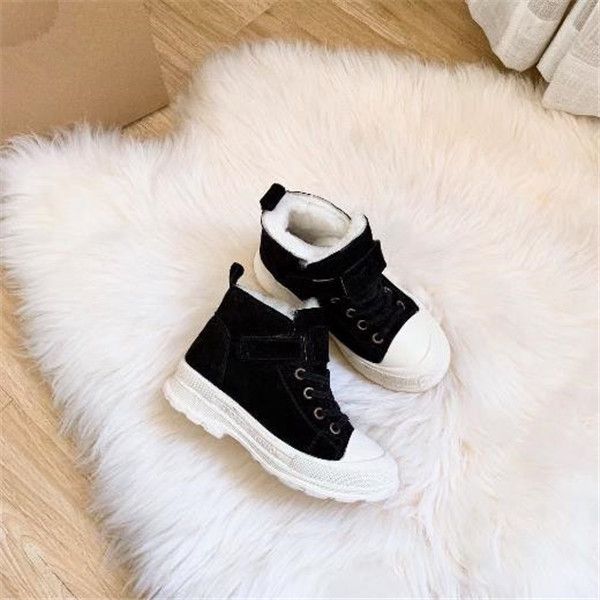 children's martin boots winter new snow boots children's shoes boys' and girls' short boots parent-child desert boots re, Black
children's martin boots winter new snow boots children's shoes boys' and girls' short boots parent-child desert boots re, Black