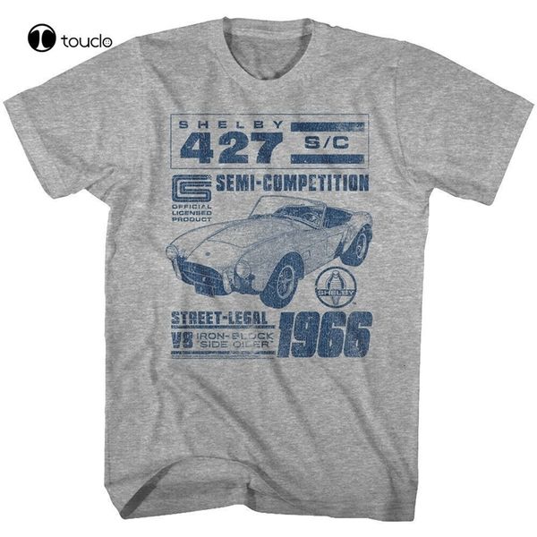 men's tshirts shelby cobra 427 street legal men's t shirt american muscle car 1966 semi compet tee shirt 230801, White;black
men's tshirts shelby cobra 427 street legal men's t shirt american muscle car 1966 semi compet tee shirt 230801, White;black