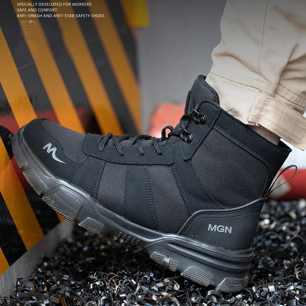 safety shoes mens work boots 6 inches lightweight breathable steel toe safety shoes for work boots suede leather and 1000d fabric upper 2308, Black;brown
safety shoes mens work boots 6 inches lightweight breathable steel toe safety shoes for work boots suede leather and 1000d fabric upper 2308, Black;brown