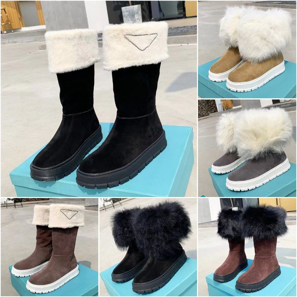 designer women high cylinder boots new fashion autumn and winter styles leisure snow boots cow suede outdoor leather wool warm snow boots si, Black
designer women high cylinder boots new fashion autumn and winter styles leisure snow boots cow suede outdoor leather wool warm snow boots si, Black