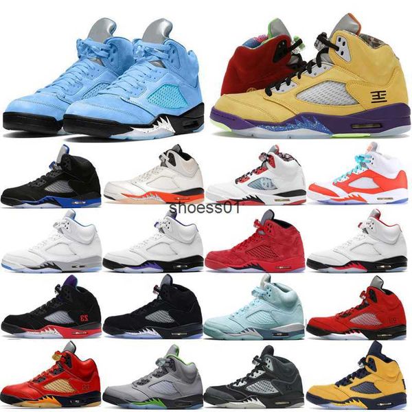 jumpman 5 5s basketball shoes mens sneakers trainers new style of university blue michigan florida gators stealth unc easter green bean, Black
jumpman 5 5s basketball shoes mens sneakers trainers new style of university blue michigan florida gators stealth unc easter green bean, Black