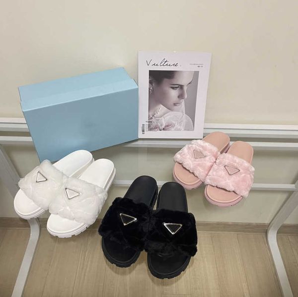 triangle metal buckle fur slippers p designer wool slides pink black white solid color platform sandals home flat bottom slipper womens wint
triangle metal buckle fur slippers p designer wool slides pink black white solid color platform sandals home flat bottom slipper womens wint