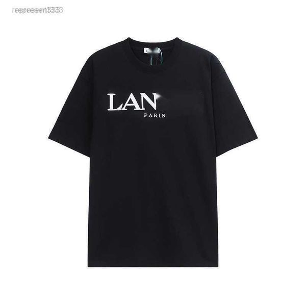 high edition new lanvin shirt same short sleeve letter embroidered round neck t-shirt 8e1p e9kj, White;black
high edition new lanvin shirt same short sleeve letter embroidered round neck t-shirt 8e1p e9kj, White;black