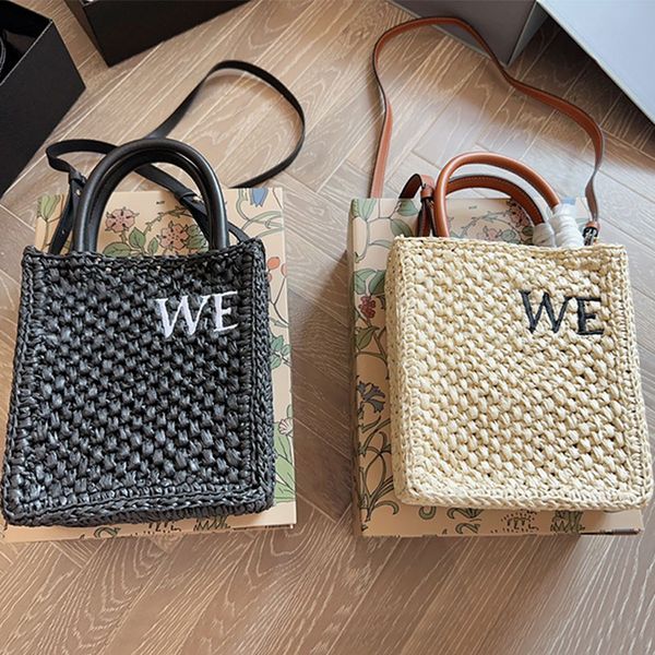 straw shoulder crossbody bag weave handbags purse leather strap handle embroidered letter summer beach mini tote bags small vegetable basket
straw shoulder crossbody bag weave handbags purse leather strap handle embroidered letter summer beach mini tote bags small vegetable basket