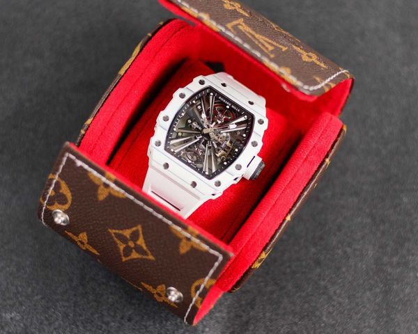 rm12-01 real tourbillon watch fantasic superb men wrist watches a3r8 high-end quality mechanical uhr ntpt all carbon fiber case montre richa, Slivery;brown
rm12-01 real tourbillon watch fantasic superb men wrist watches a3r8 high-end quality mechanical uhr ntpt all carbon fiber case montre richa, Slivery;brown