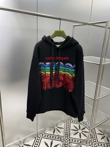 homme women's hooded sweatshirt designer hooded bead embroidery with drill kawaii hooded sweatshirt hooded pullover t-shirt long sleeve, Black
homme women's hooded sweatshirt designer hooded bead embroidery with drill kawaii hooded sweatshirt hooded pullover t-shirt long sleeve, Black