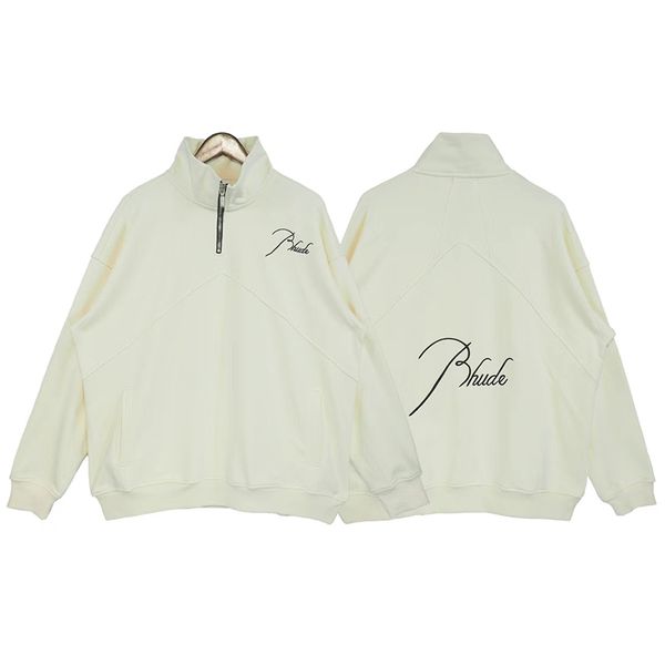 rhude hoodie men hoodie designer brand sweater fashion men standing neck half zipper letter printing casual mens couple sports loose man hoo, Black
rhude hoodie men hoodie designer brand sweater fashion men standing neck half zipper letter printing casual mens couple sports loose man hoo, Black